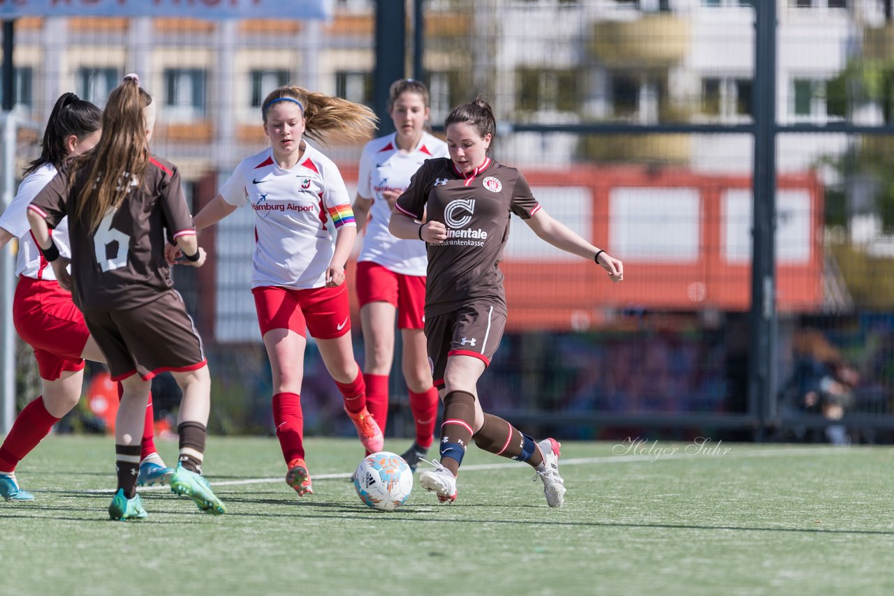 Bild 89 - wBJ St. Pauli - Walddoerfer : Ergebnis: 1:11